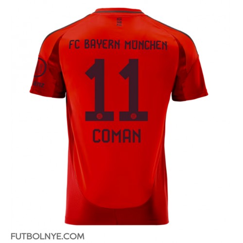 Camiseta Bayern Munich Kingsley Coman #11 Primera Equipación 2024-25 manga corta